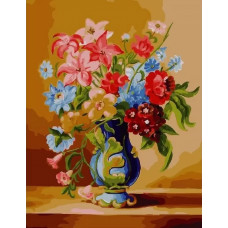 Живопись по номерам Paintboy Лесной букет 40x50