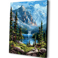 Картина по номерам ART and RELAX Первозданная красота AR357 на холсте 40x50