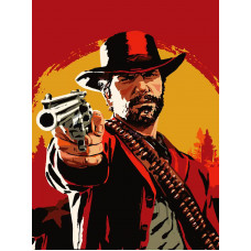 Картина по номерам Красиво Красим Red Dead Redemption 2, 40 х 60 см
