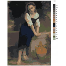 Живопись по номерам BRUSHES-PAINTS Репродукция Вильяма Адольфа Бугро-Орфея у фонтана Живопись по номерам BRUSHES-PAINTS Репродукция Вильяма Адольфа Бугро-Орфея у фонтана