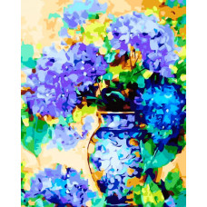 Живопись по номерам Color Kit Букет гортензий 40x50