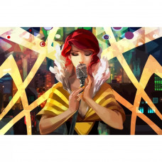 Картина по номерам на холсте Transistor 1