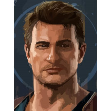 Живопись по номерам Бруталити игра Uncharted Нейтан Дрейк - 6585 В