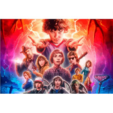 Картина по номерам Бруталити Сериал Очень Странные Дела 5227 60х40 см Картина по номерам Бруталити Сериал Очень Странные Дела 5227 60х40 см