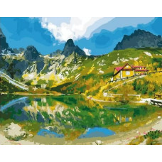 Картина по номерам Paintboy Тихое озеро