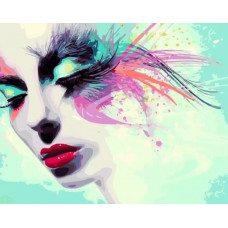 Картина по номерам Paintboy Палитра портрета, 40x50 см