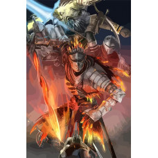 Живопись по номерам Бруталити игра Dark Souls - 6781 В