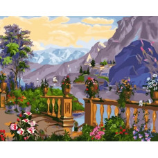 Живопись по номерам Paintboy Горный пейзаж 40x50