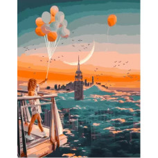 Живопись по номерам Paintboy Над облаками 40х50