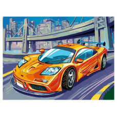 Раскраски по номерам Белоснежка McLaren F1 GTR 30х40 см 235-AS
