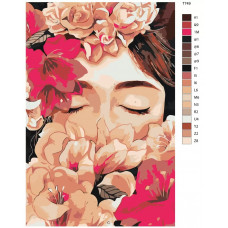 Живопись по номерам BRUSHES-PAINTS Сон в цветах
