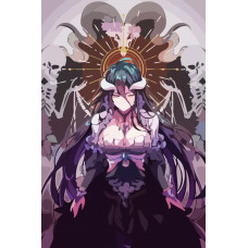 Картина по номерам Бруталити Аниме Overlord 5256, 60х40 см