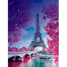 Живопись по номерам Paintboy Весенняя Франция 40x50
