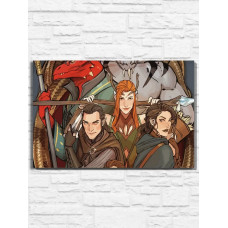 Живопись по номерам Бруталити аниме The Legend of Vox Machina - 9304 Г