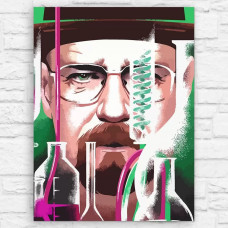 Живопись по номерам Бруталити Сериал Breaking Bad 13640 В
