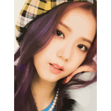 Живопись по номерам Бруталити BLACKPINK Kpop Jisoo - 949