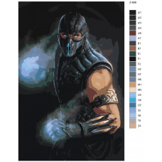 Картина по номерам BRUSHES-PAINTS Z688