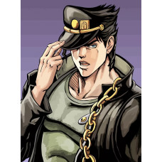 Живопись по номерам Бруталити аниме jojo джоджо - 2386