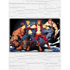 Картина по номерам Бруталити Игра double dragon 9391 Г 60x40 см