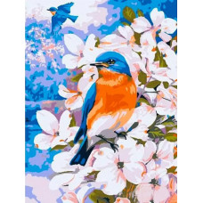 Картина по номерам Paintboy Полет весны, 30x40 см