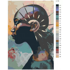 Картина по номерам BRUSHES-PAINTS U-178_600x900