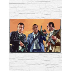 Картина по номерам Бруталити Игра GTA V онлайн 9175 Г 60x40 см Картина по номерам Бруталити Игра GTA V онлайн 9175 Г 60x40 см