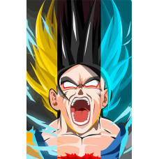 Живопись по номерам Бруталити аниме Dragon Ball 5730