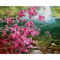 Картина по номерам Цветной Запах весны, 40x50