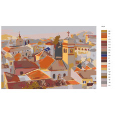 Картина по номерам, 40 x 60, LV16