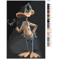 Живопись по номерам BRUSHES-PAINTS Мультфильм - Даффи Дак: Охотники за чудовищами Живопись по номерам BRUSHES-PAINTS Мультфильм - Даффи Дак: Охотники за чудовищами