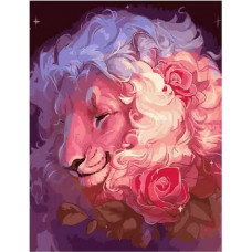 Картина по номерам Paintboy Original GX 39024 Улыбка льва 40x50см Картина по номерам Paintboy Original GX 39024 Улыбка льва 40x50см