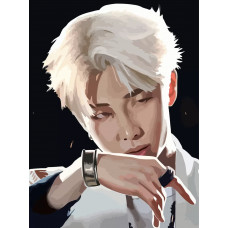 Живопись по номерам Бруталити kpop bts Namjoon Ким Намджун - 2296