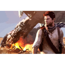 Картина по номерам Бруталити Uncharted 3 7 см