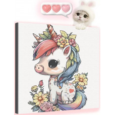 Живопись по номерам Арт-студия Unicorn единорог