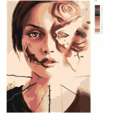 Картина по номерам BRUSHES-PAINTS Т390