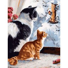 Картина по номерам Paintboy Познаем мир, 40x50 см