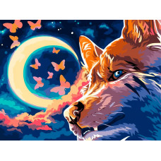 Набор для раскрашивания по номерам Фрея "Ночное небо", 30x40 см, арт. PNB/R2 №17 Набор для раскрашивания по номерам Фрея "Ночное небо", 30x40 см, арт. PNB/R2 №17