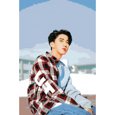 Картина по номерам Красиво Красим Stray Kids Changbin Чанбин, 40 х 60 см