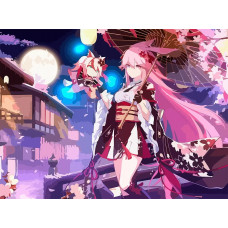 Живопись по номерам Бруталити игра Honkai impact - 8890 Г