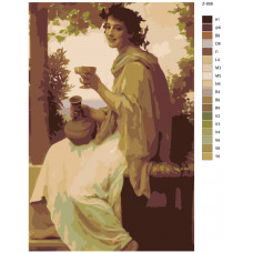 Живопись по номерам BRUSHES-PAINTS Репродукция Вильяма Адольфа Бугро-Вакханка Живопись по номерам BRUSHES-PAINTS Репродукция Вильяма Адольфа Бугро-Вакханка