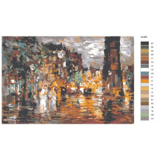 Живопись по номерам BRUSHES-PAINTS Париж
