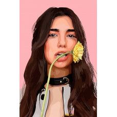 Живопись по номерам Бруталити музыка Dua Lipa - 6796 В