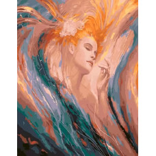 Картина по номерам Paintboy Чувственное восприятие, 40x50 см