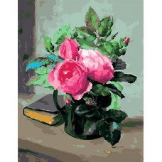 Картина по номерам Paintboy Летние чтения, 40x50 см