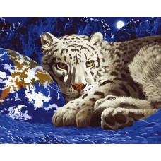 Картина по номерам Paintboy Мир в мягких лапах, 40x50 см
