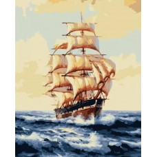 Живопись по номерам Paintboy Корабль 40x50