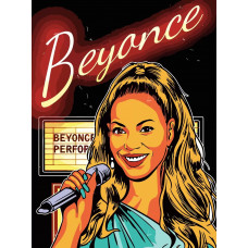 Картина по номерам Бруталити Beyonce 223 на холсте 40x30