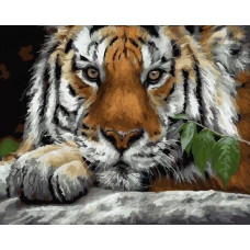 Картина по номерам Paintboy Пронзительный взгляд, 40x50 см