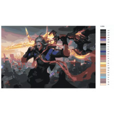Живопись по номерам BRUSHES-PAINTS League of Legends компьютерная игра. Виего Падший Король Живопись по номерам BRUSHES-PAINTS League of Legends компьютерная игра. Виего Падший Король