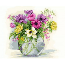 Картина по номерам Paintboy PK 33040 Летний букетик 40*50 Эксклюзив